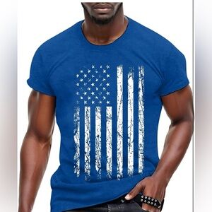 American Flag Shirt for Men T-Shirts